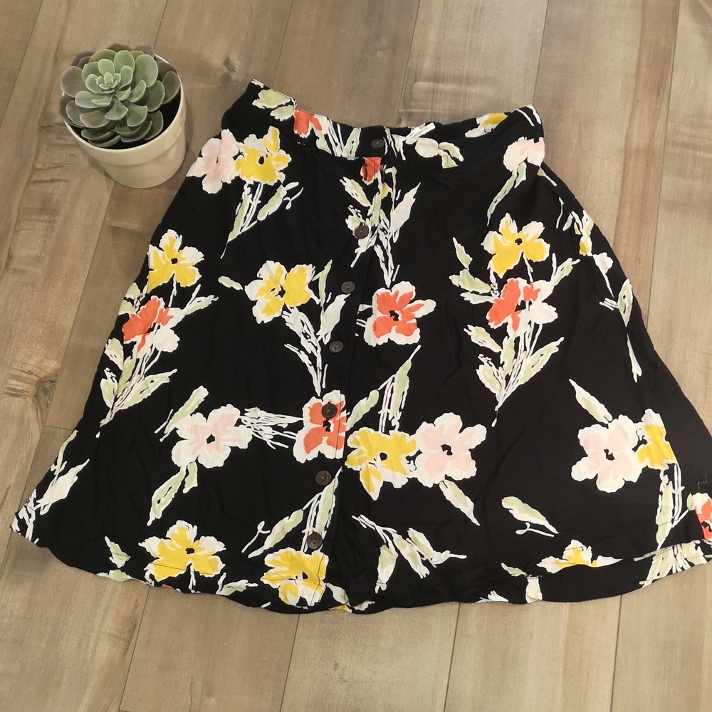 Kimchi Blue Floral Library Skirt